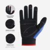 HANDLANDY Mens Work Gloves Touch Screen, Synthetic Leather Utility Gloves, Flexible Breathable Spandex - Padded Knuckles & Palm (Medium, Blue) - Image 3