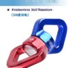 TRIWONDER Swing Swivel 30KN Micro Rotator Safety Rotational Device Hanging Accessory for Rock Climbing, Hanging Hammock, Web Tree Swing, Aerial Dance, Children's Swing Spinner Hanger - Image 5