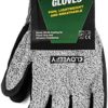 Gloveefy Cut Resistant Gloves, Sandy Nitrile Coated, EN388:4444F, Abrasion Resistant, Anti-slip, Comfort Fit, Large - Image 5