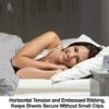 RUBBER HUGGER Bed Sheets Holder Band, Queen Size Mattress, Sheet Holder for Corners, Elastic Bedding Holder Band to Hold Sheets on The Bed, 1 Strap for Adjustable Mattresses Included, Medium Size - Image 2