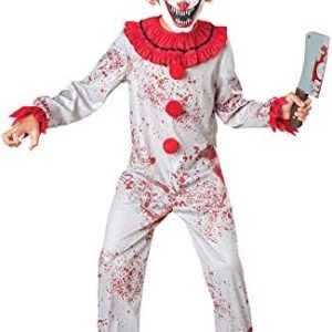 Seasons Scary Circus Clown Pretend Costume