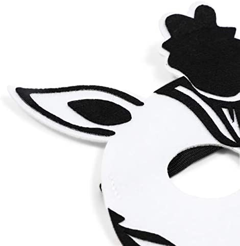 Felt Animal Masks for Jungle Birthday Party Favors (7 x 7.2 Inches, 12 Pack) - Image 8
