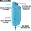 Police Magnum Pepper Spray Keychain self Defense Protection- 12ft Range Belt Clip OC Spray- 1/2oz Molded - Image 2