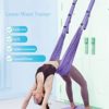 Waist Back Leg Stretch Strap/Yoga Fitness Band, Stretching Equipment with Door Anchor Flexibility Trainer Backbend Assist Stretch Out Strap for Dance Aerial Yoga Ballet Leg Stretching Exercise - Image 2
