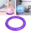 Exercise Ball Chairs, Yoga Ball Inflatable Stability Ring Exercise Ball Holder, Balance Ball Base Exercise Ball Chair Ring Balance Ball Chair Pilates Ball for Fitness Gym Home Workout Equipment - Image 5