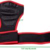 Mind Reader Pull-Up Glove Set, Secure Finger Holes, Textured Non-Slip Grip for Chin-Up Bars, Gymnastics, Circus Training, Aerial or Pole Fitness, Small, Red - Image 7