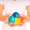 4 PCS Grip Strеngth Trainеr Hand Ball - Strеss Balls for Hand Workout, Wrist Strengthener, Grip Strengthener - Squishy Strеss Relief Balls for Adults, Kids - Thеrapy Wrist Exerciser for Anxiеty Relief - Image 8