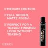 Redken Quick Tease 15 Anti Frizz Finishing Hairspray | For All Hair Types| Enhances Texture & Volume | Maximum Control - Image 3