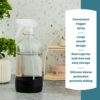 Extra Large Glass Salon Sprayer Bottles - 32 oz Reusable Water Plant Spray & Misting Atomization, Hairdressing, Window and Carpet Cleaning Solution by kitchentoolz - Image 5