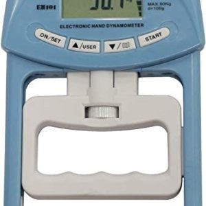 Sutekus Digital Hand Dynamomete -Grip Strength Measurement Electronic Hand Grip Power 90Kgs with 19 Sets of Individual Records