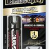 SABRE 3-IN-1 Pepper Spray Home Defense Unit — Police Strength – w/ Glow-in-the-Dark Safety & Wall Mount Clip (2.2 oz) - Image 4