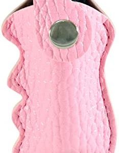 Pepper Defense PD-2P Pepper Spray Keychain w/ Pink Finger Grip Holster for Aim & Accuracy - Maximum Strength 10% OC Police Grade Formula - Emergency Non Lethal Self Defense (1)