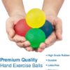 FlintRehab Premium Hand Exercise Balls - Workout Set of 4 for Carpal Tunnel Pain Relief Therapy - Arthritis - Physical Therapy - Hand Strengthener - Stress Relief - Hand Grip Strengthening - Image 3