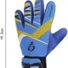 MioCloth Kids Goals Keeper Gloves Non-Slip Wear Resistant Soccer Ball Training Glove Super Grip Palms Goalie Gloves for Children Size 5 - Image 3