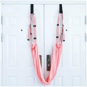 HONGFEISHANGMAO Yoga Hammock Aerial Yoga Wall Rope Open Hip Hammock Stretch Auxiliary Trainer Inverted Rope Pull Stretch Belt Home Ladies Yoga Belt Hammock Swing