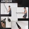Pull Up Assistance Bands, HAPBEAR Resistance Band Set of 5, Long Power Workout Rubber Bands with Door Anchor, Strength Heavy Duty Exercise Bands for Powerlifting Stretching Fitness Training - Image 4