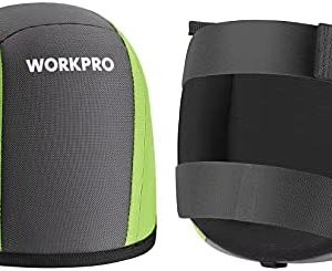 WORKPRO Garden Knee Pads, Flooring Kneepads with Foam Padding, Comfortable Kneeling Cushion for Gardening, House Cleaning, Construction Work, 7.87"*6.75"*3"