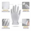 XL Extra Large Cotton Gloves For Dry Hands, Moisturizing Gloves Overnight, Eczema Treatment, Skin Spa Therapy, Cosmetic Jewelry Inspection Premium Quality (5 Pairs) - Image 3