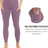 Yoga Leggings for Women with Pockets High Waisted Tummy Control Women's Butt Lift Yoga Workout Leggings Running Pants - Image 3