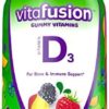 Vitafusion Vitamin D3 Gummy Vitamins, 50mcg per serving, Immune System Support*, Delicious Peach and Berry Flavors, 150 ct (75 day supply) - Image 8