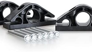 OPTP Resistance Band Wall Anchors by Bob and Brad: Space Saving Wall Mount Clips for Home Gym Workouts | for Strength Training, Fitness, and Physical Therapy Exercise (4036)