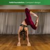 woodpower® PowerBars® - Wooden Parallettes Joint-Friendly Push-up Handles, Handstand Bars and Mini Bars, Non-Slip for Indoor and Outdoor Use for Calisthenics, Fitness and Handstand (PowerBars XS) - Image 4