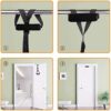 Bodyweight Fitness Resistance Kit Extension Strap Door Anchors, Resistance Bands Set,Powerlifting Strength Straps Full Body Complete Home Gym Body Core Exercise for Working Out - Image 4