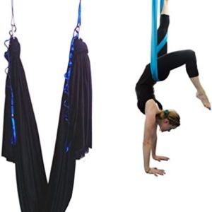 wellsem Elastic Decompression Inversion Therapy Pilates Yoga Swing Aerial Yoga Hammock Flying Yoga Strap