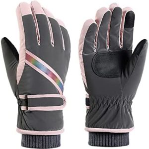 Touchscreen Gloves Non-Slip Fashionable Quality for Cycling Tape High Winter Ski Waterproof Snow Hats for Kids