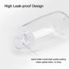 Spray Water Bottle Hair Mister, Fine Mist Stylist Sprayers 360 Empty Small Misting Spritzer, Perfume Atomizer with Pump Clear Containers (2PCS/2oz) - Image 3