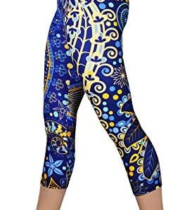 Comfy Yoga Pants - Workout Capris - High Waist Workout Leggings for Women - Lightweight Printed Yoga Legging