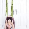 SM SunniMix Aerial Yoga and Swing, Training Yoga Hammock Sling Inversion Exercises Exercise Yoga Straps Inversion Tool - Image 6