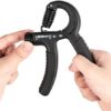 steelway Hand Grip Strengthener Workout Kit (2 pack) , Adjustable Resistance 22-88 lbs Forearm Exerciser, Stress Relief Ball Trainer for Muscle Building and Recovery - Image 3