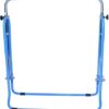 Athletic Bar Kids Jungle Gym Gymnastics 3 in 1 Deluxe Swing Set, Trapeze Rings, Monkey Bars Kip Bar Playground Expandable Junior Training Bar Foldable Climbing Tower Blue - Image 9