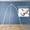 Aerial Yoga Swing Stand, AUDORS Indoor Swing Stand Aerial Silks Stand Multifunctional Metal Frame Hanging Tent for Adults - Hold Up to 550 Lbs - Image 5