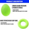 Utdfbwq Grip Training (5-Pack) Kit, Grips for Strength Training, Finger Exerciser, Finger Stretcher, Grip Ring, Stress Relief Grip Ball for Athletes, Musicians, All Men and Women Who Love Sports - Image 6