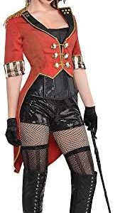 Ringmaster Tailcoat Jacket - Women Large/X-Large, Multicolor - 1 Pc.