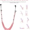 Healifty 1 Set Aerial Yoga Swing Yoga Hammock Strap Yoga Sling Inversion Tool Yoga Training Stretch Belt for Antigravity Yoga Inversion - Image 8