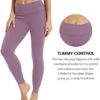 Yoga Leggings for Women with Pockets High Waisted Tummy Control Women's Butt Lift Yoga Workout Leggings Running Pants - Image 2