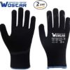 Winter Work Gloves, 2 Pairs mart Touch Acryl Fiber Lined Cold Storage Freezer Work gloves - Image 2