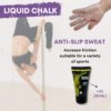 Viscosi Pole Grips Set for Hands and Body (4-Pack ). Liquid Chalk-Based Grips for Dry Hands (Soft+Medium+Hard). Pole Dance Body Grip Rosin-Based for poledancing (1oz x 4). - Image 3