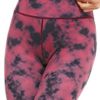 VOEONS Women's Workout Leggings Squat Proof High Waisted Athletic Yoga Pants for Women with Inner Pockets - Image 4