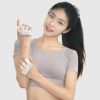Aerial Yoga Training Special Four-Finger Gloves Ladies Non-Slip Fitness Horizontal Bar Outdoor Riding Sports Half Palm Sheath Pink - Image 5