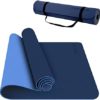 TOPLUS Yoga Mat - Classic 1/4 Inch Thick Pro Yoga Mat Eco Friendly Non Slip Fitness Exercise Mat with Carrying Strap-Workout Mat for Yoga, Pilates and Floor Exercises - Image 6
