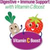 Culturelle Kids Daily Probiotic + Veggie Fiber Gummies , Prebiotic + Probiotic with Vitamin C Boost, Digestive + Immune Support*, Gluten Free, Berry Blast Flavor, Multi Color, 30 Count (Pack of 1) - Image 5