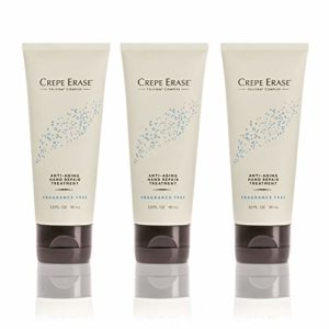 Crepe Erase – Anti Aging Hand Repair Treatment – TruFirm Complex – 3-Pack Set – Fragrance Free – Travel Size/3 Fl Oz (Pack of 3)