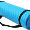 BalanceFrom  All Purpose 1/2-Inch Extra Thick High Density Anti-Tear Exercise Yoga Mat and Knee Pad with Carrying Strap and Yoga Blocks - Image 3
