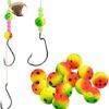 96pcs Fishing Pompano Rig Floats Kit Foam Fishing Floats Ball Beads Pompano Float Bottom Rig Surf Fishing Rigs for Saltwater Fishing - Image 7