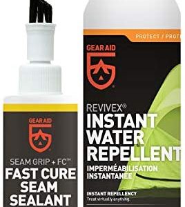 GEAR AID Tent Waterproofing Spray Kits for Nylon Tents