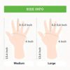 Rubber Dishwashing Gloves for Kitchen - 2 Pair Waterproof Reusable Household Cleaning Gloves and Non-Slip Grip - Image 3